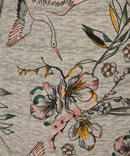 Jersey Pyjama Pants, Grey