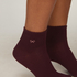 2 Pair Cotton Half Crew Socks, Pink