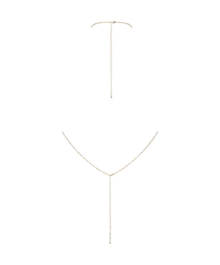 Chain Top Bralette, Yellow