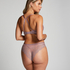 Meghan high-leg Brazilian, Purple