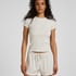 Shortsleeved Pyjama Top , Gray