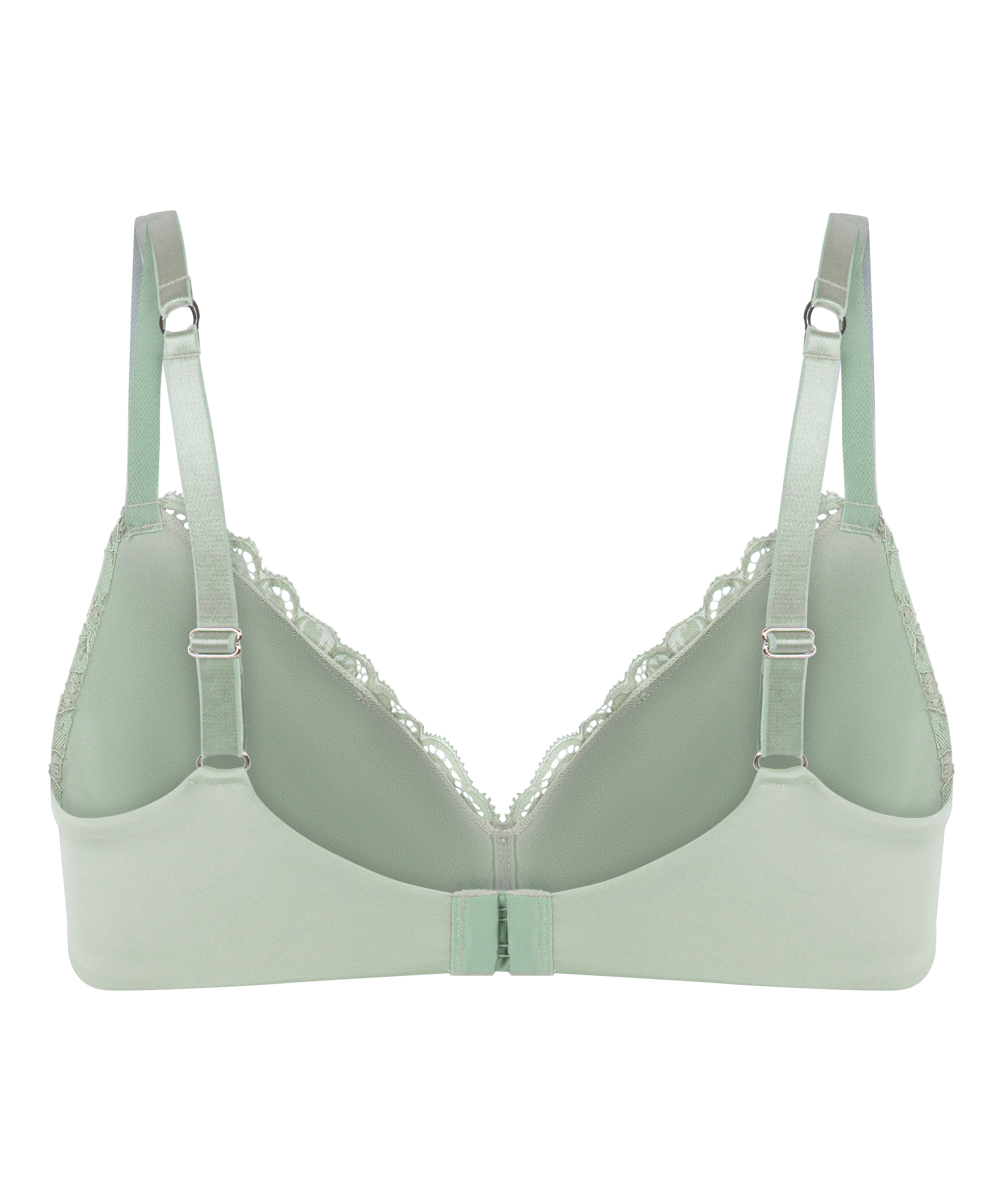 Andi Padded Non-Wired Bra, Green, main