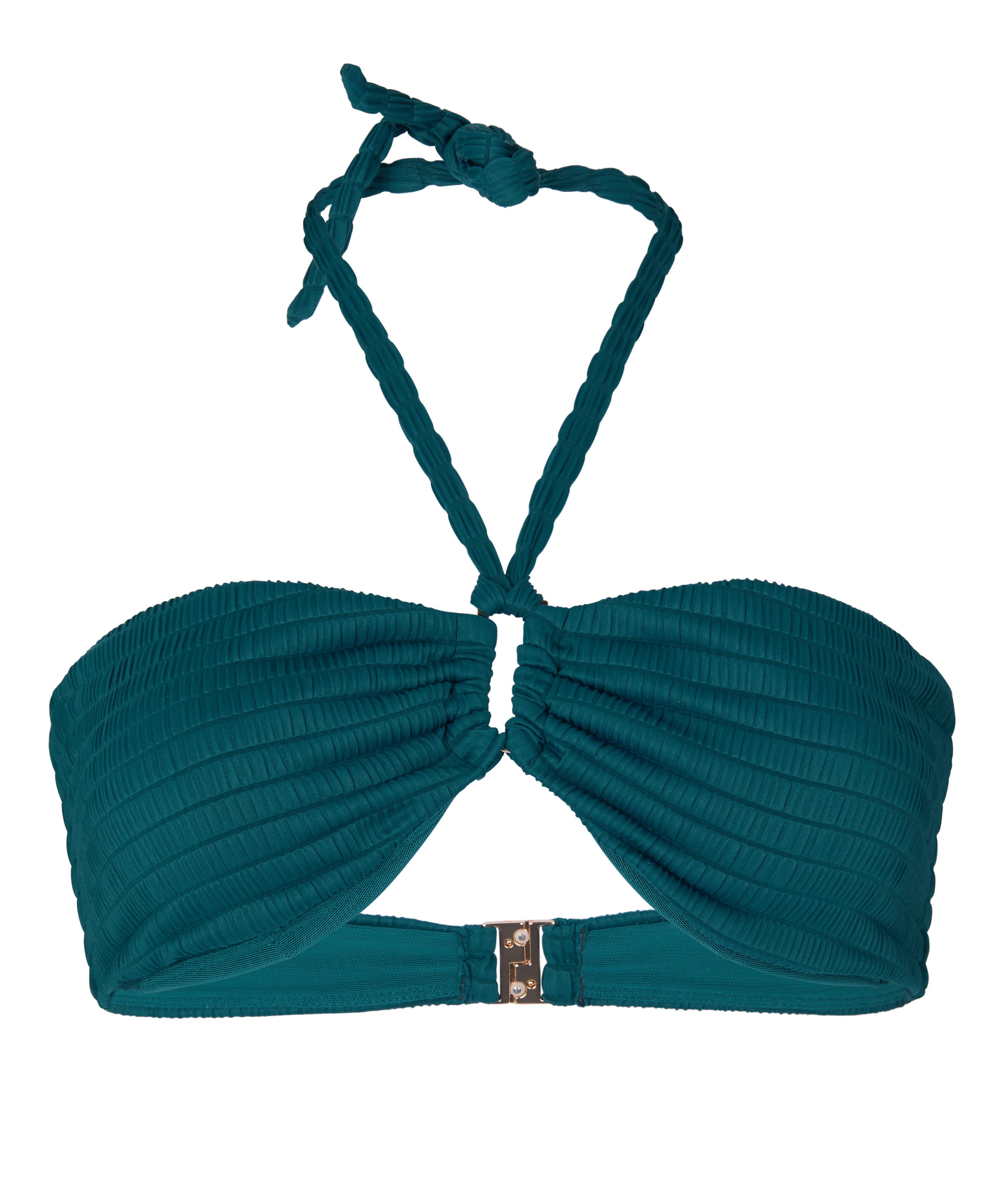 Bandeau Bikini Top St Kitts, Green, main