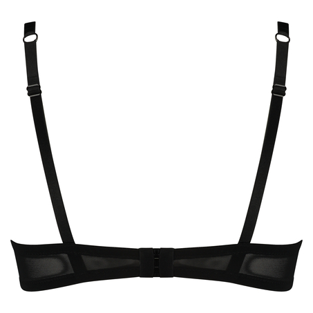 Non-padded underwired bra Elle, Black