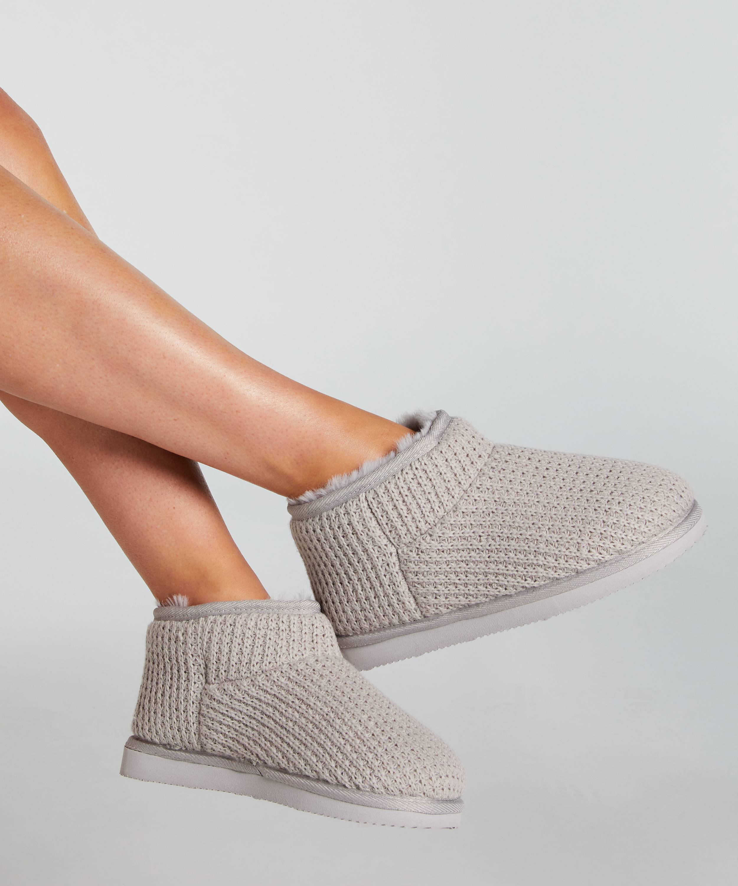 Slippers Saar, Gray, main