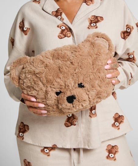 Hot water bottle, Beige