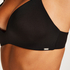 Mona padded non-underwired bra, Black