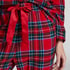 Flannel Pyjama Set, Red