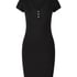 Henley Nightshirt, Black