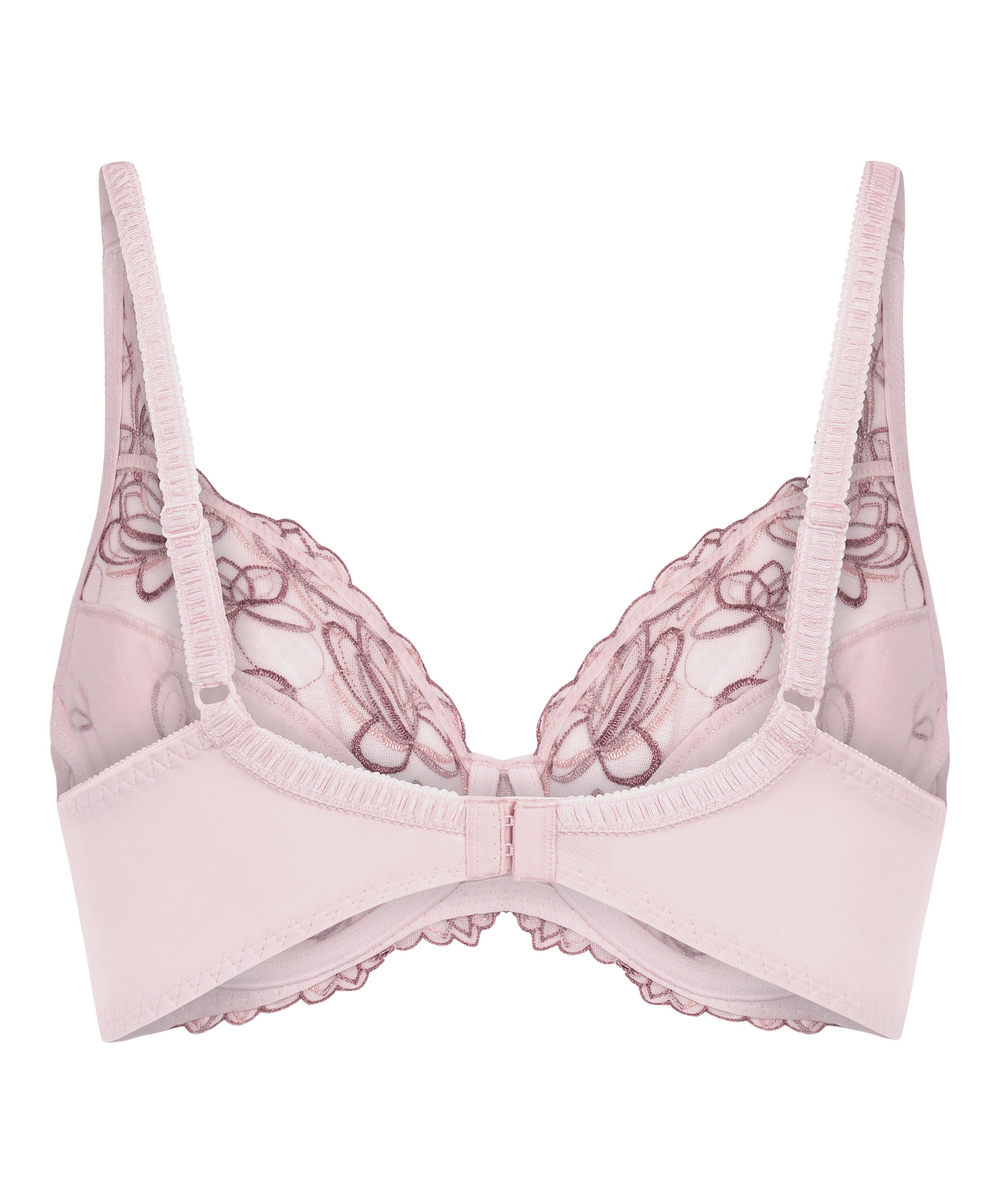 Diva Non-Padded Underwired Bra, Pink, main