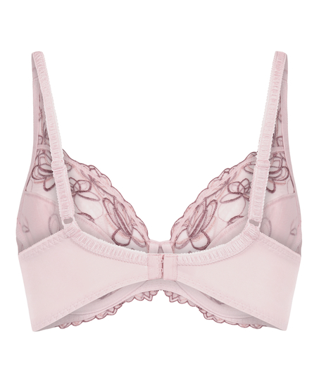 Diva Non-Padded Underwired Bra, Pink