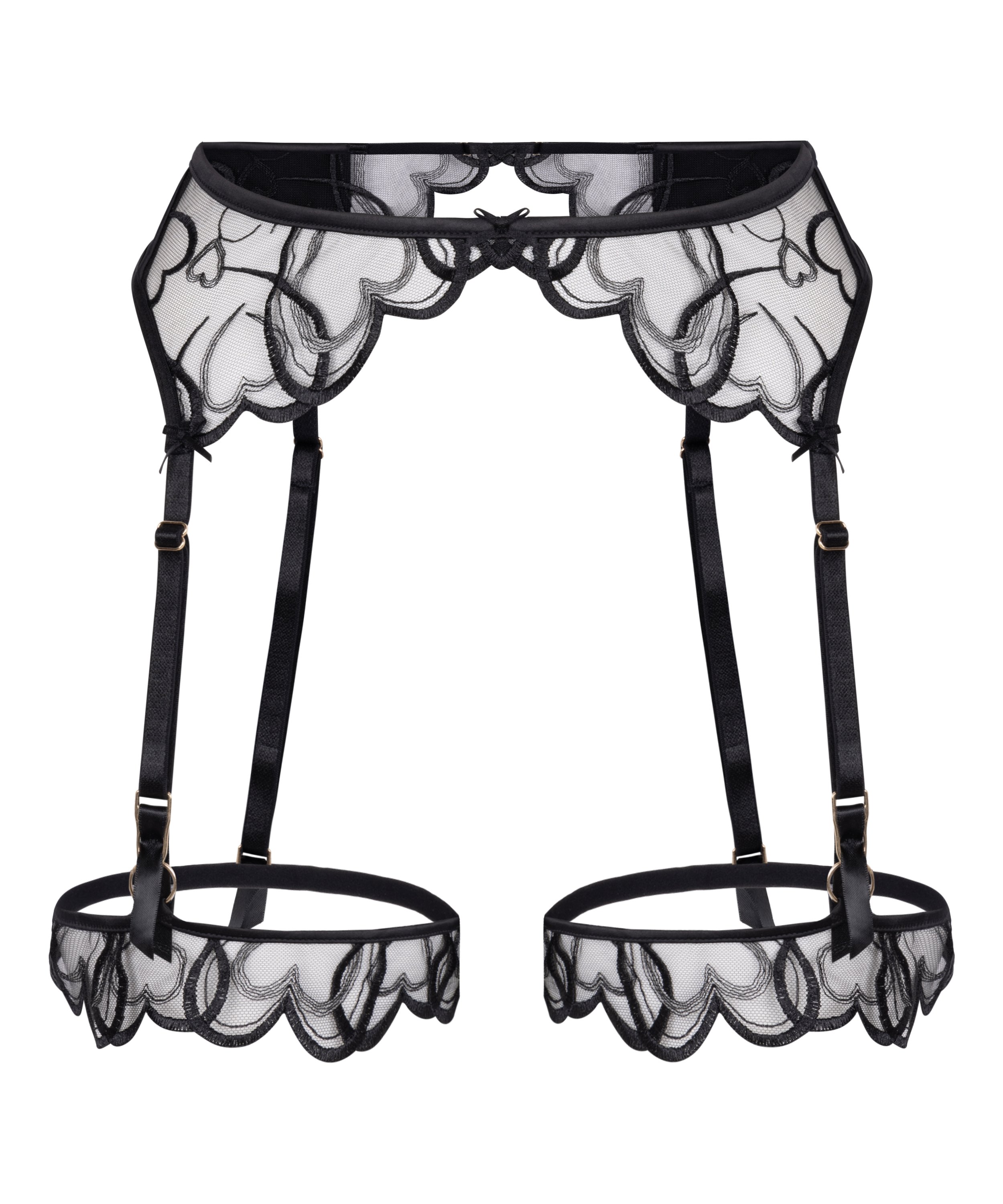 Olivia Suspenderbelt, Black, main