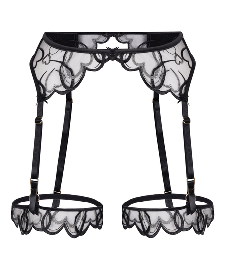 Olivia Suspenderbelt, Black