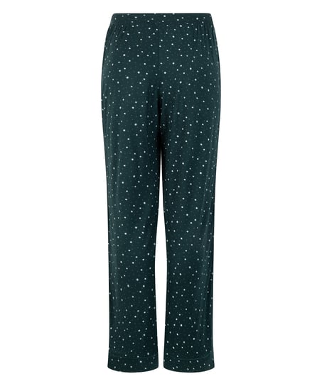 Jersey Pyjama Pants, Green