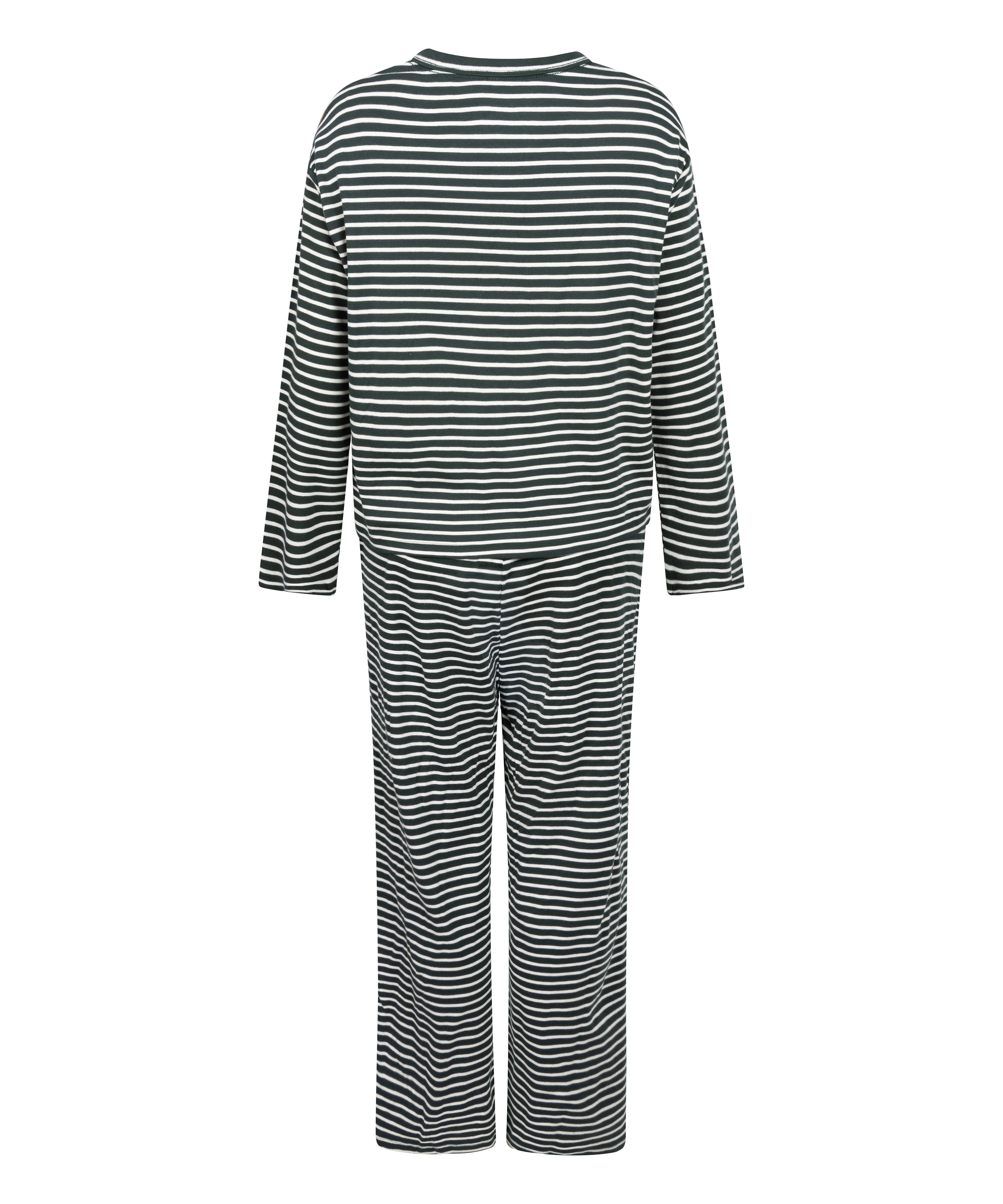 Pyjamaset Cotton Jersey, Green, main