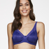 Nealie Non-Padded Underwired Minimizer Bra, Blue