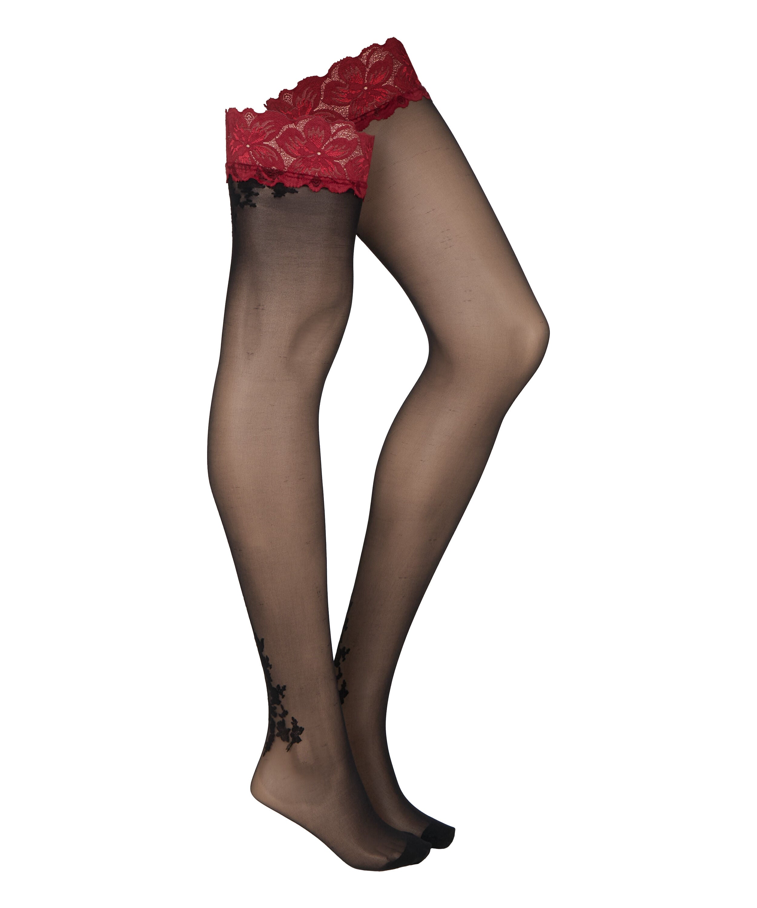 Stocking 15 Denier Tosca, Red