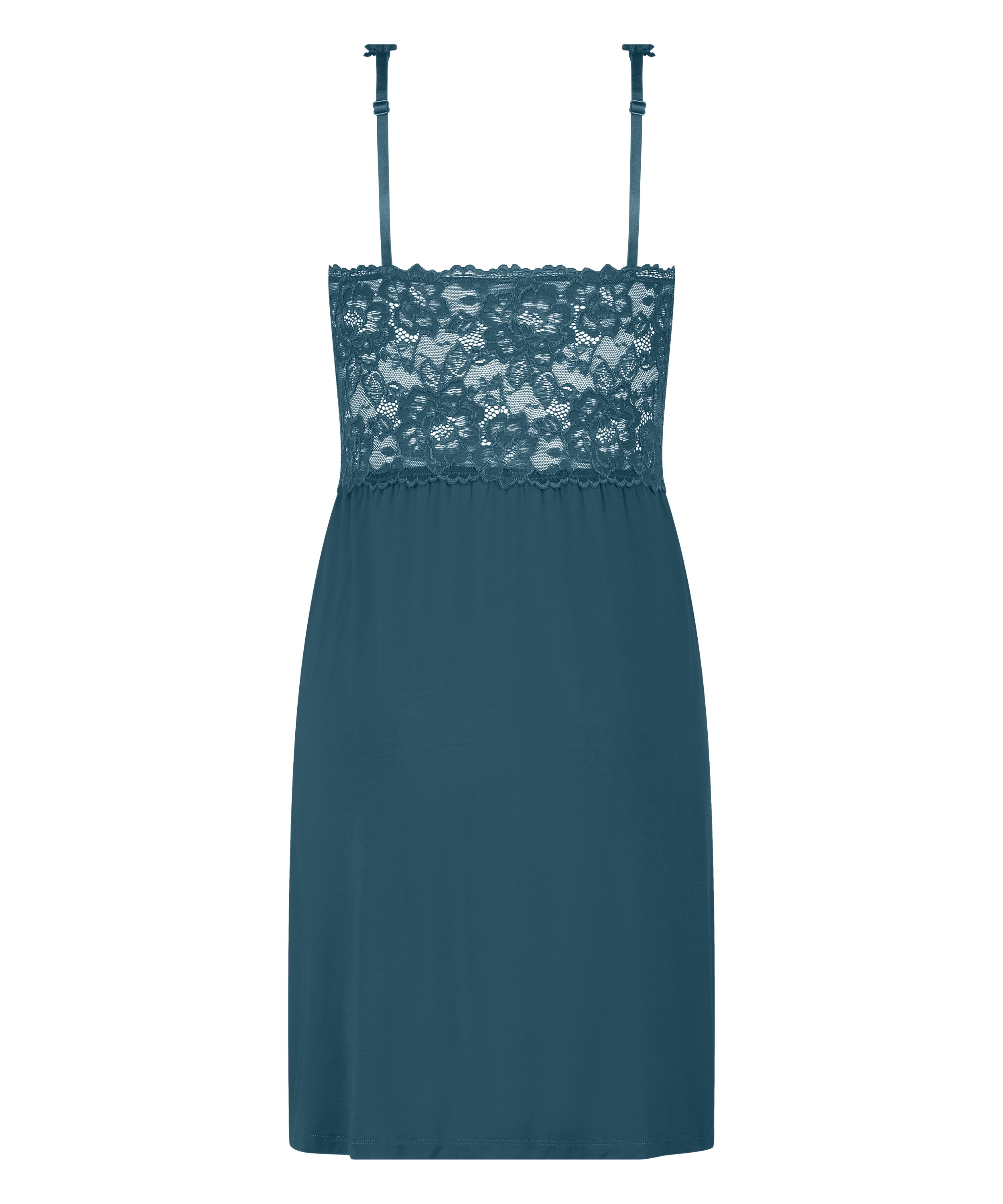 Nora Lace Slip Dress, Blue, main