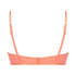 Sexy mesh longline bralette, Orange
