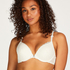 Maya Padded Underwired Push-Up Bra, White