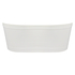 Seamless bandeau top, White
