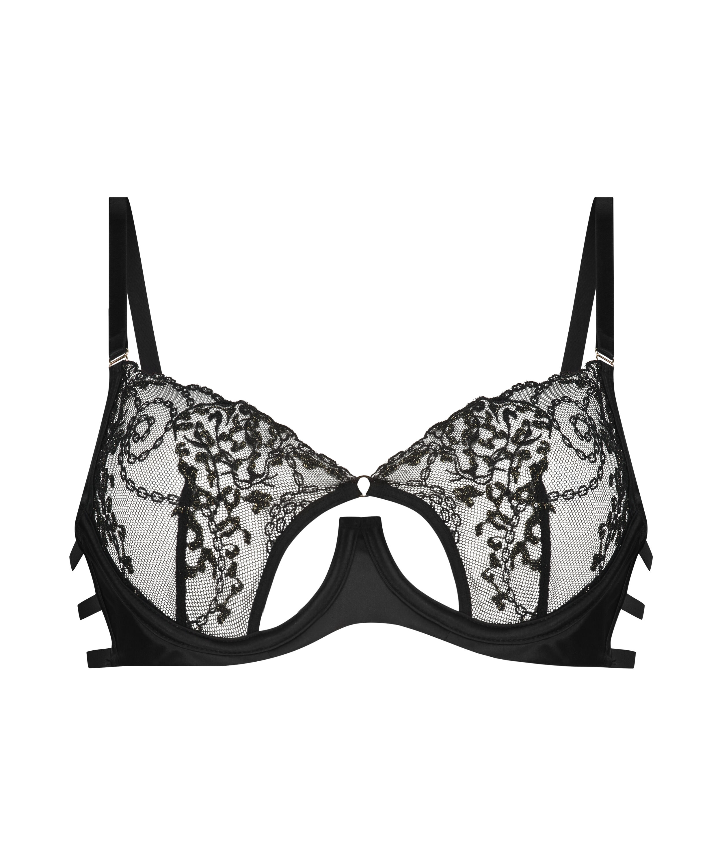 Felicia Non-Padded Underwired Bra, Black