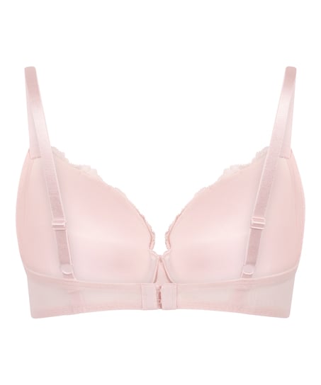 Teddy Padded Push-Up Underwired Bra, Pink