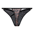 Ella Highleg Thong, Brown