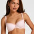 Padded Underwired Bra Eleanora, Pink