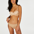 Angie Padded Strapless Underwired Bra, Beige
