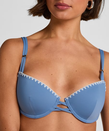 Joburg Bikini Top, Blue