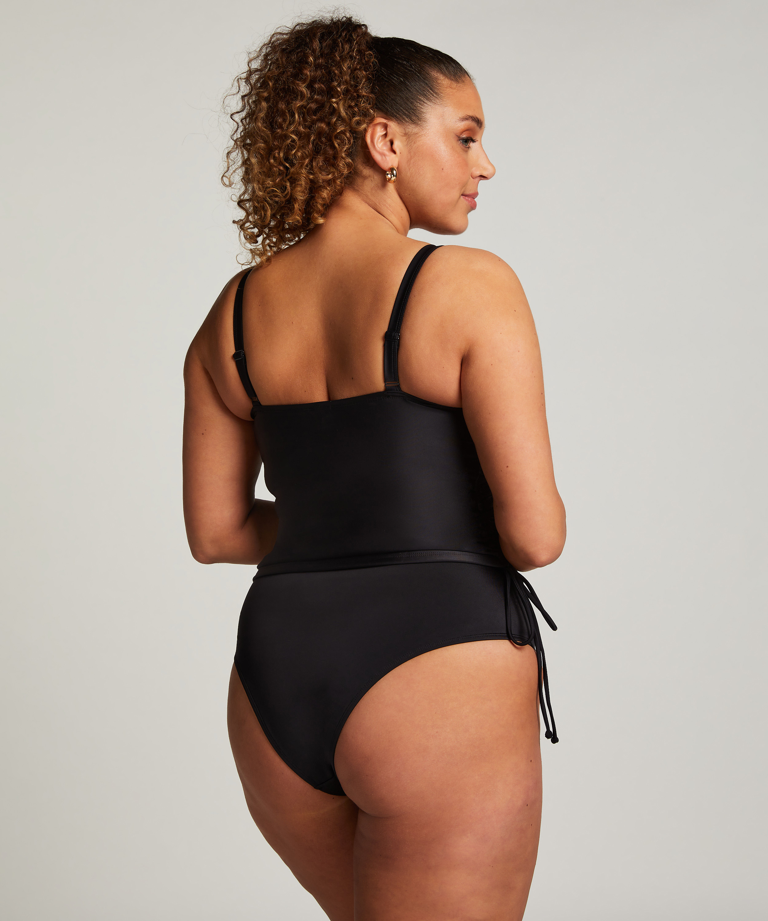 Luxe Shaping Tankini, Black, main