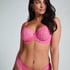 Daisy Non-Padded Underwired Bra, Pink