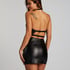 Bondage Desire Slip Dress, Black