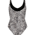 Bathingsuit Leopard, Black