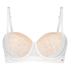 Elsa Padded Strapless Underwired Bra, White