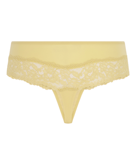 Valencia Brazilian Shorts, Yellow