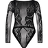Scallop Floral Body, Black