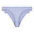 Lace & Shine Thong, Purple