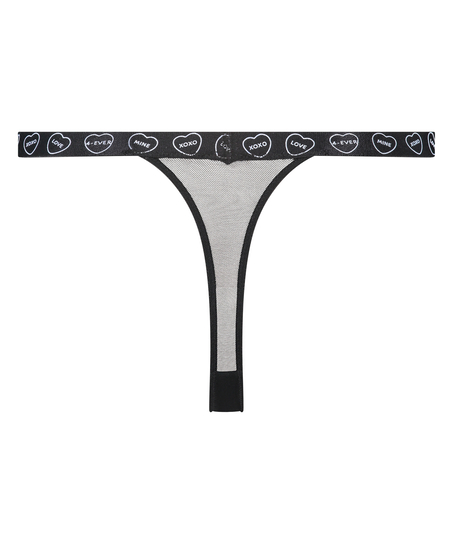 Kiss Thong, Black