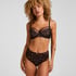 Non-Padded Underwired Bra Iris, Black