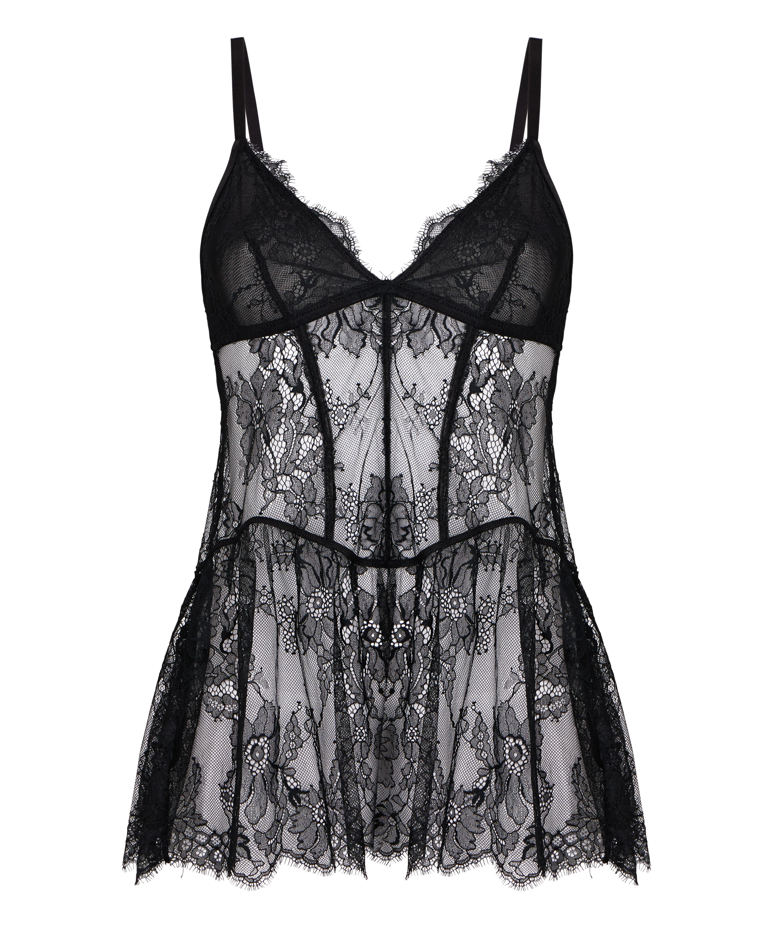 Babydoll Cecilia, Black