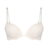 Bessie padded maximizer underwired bra, White