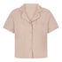 Essential Jersey Short-Sleeved Jacket, Beige