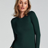 Long-Sleeved Pyjama Top, Green