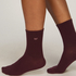 2 Pair Cotton Crew Socks, Pink