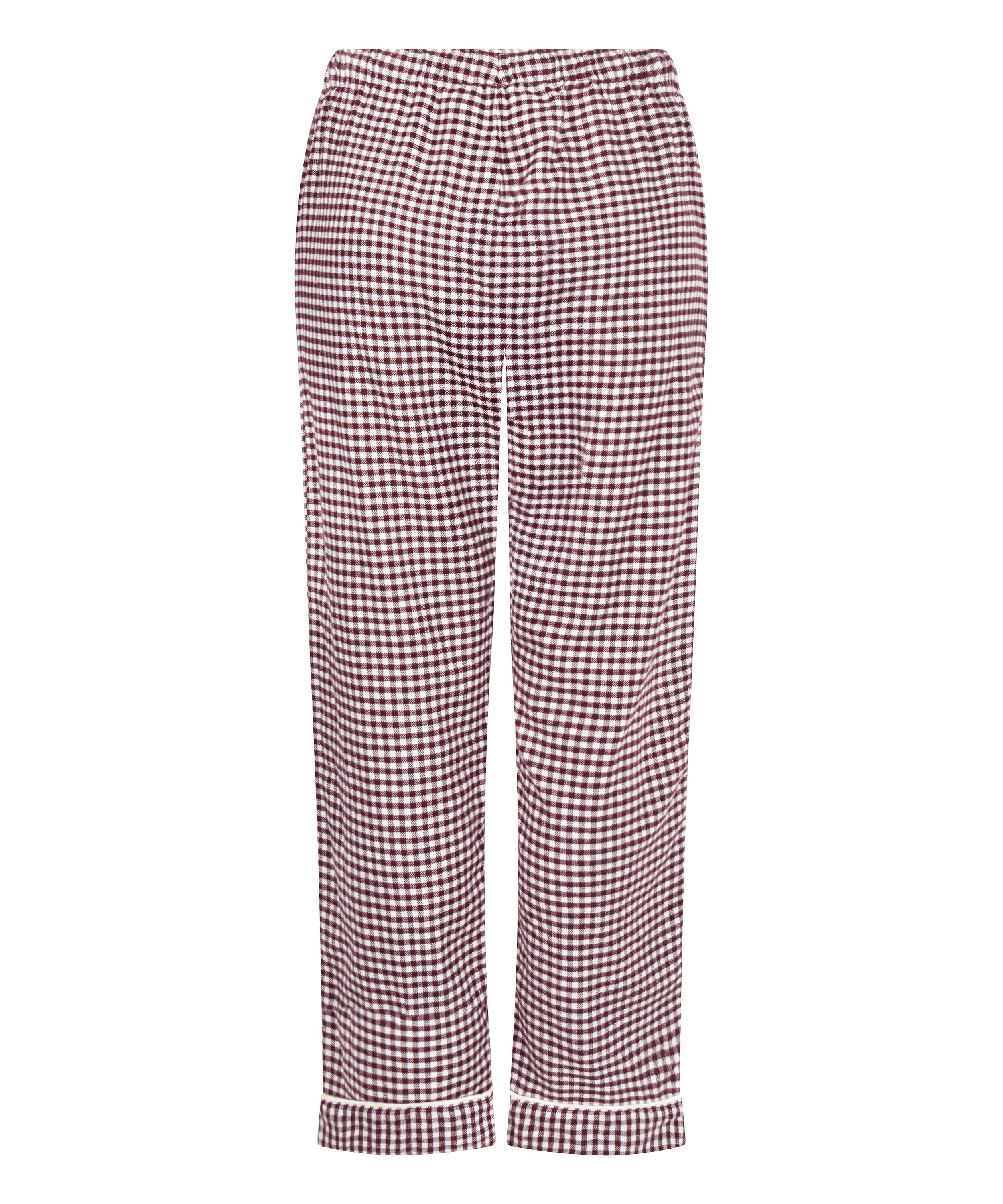 Flannel Pyjama Pants, Purple, main