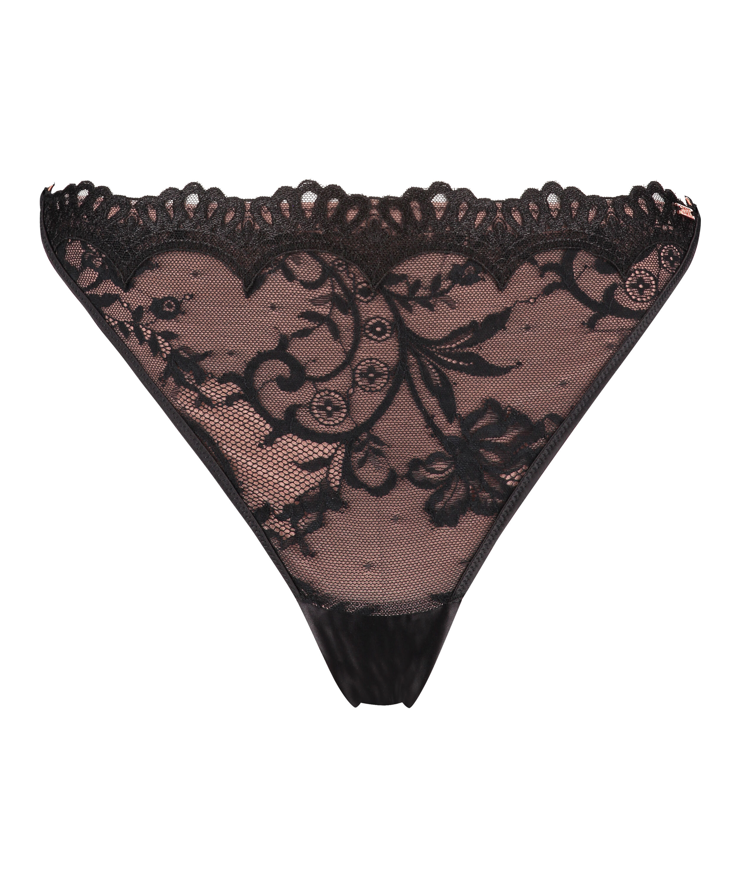 Helena Curvy Thong, Black