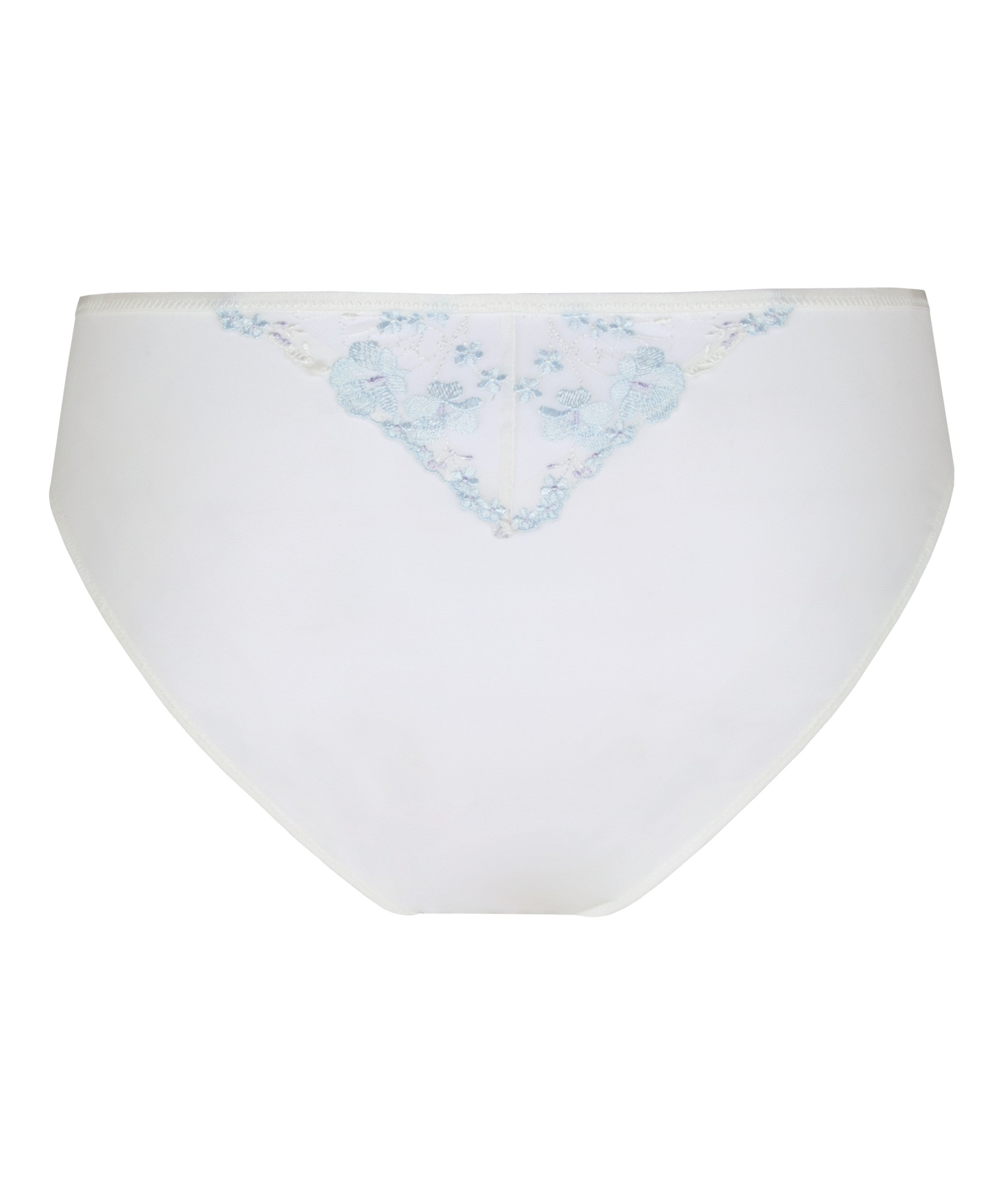 High Waisted Brazilian Peonie, White, main