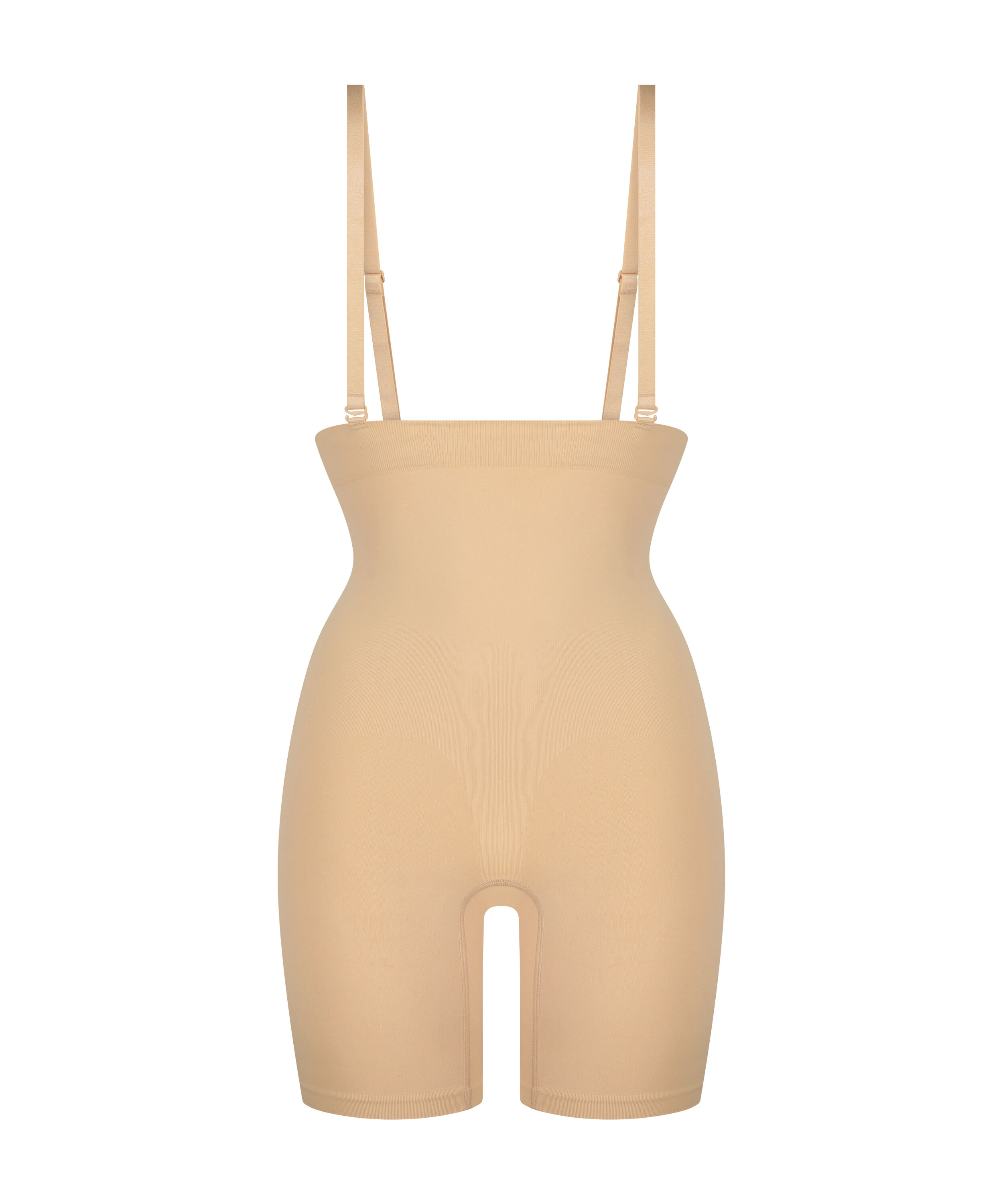 Seamless Enhancing Thigh Slimmer, Beige